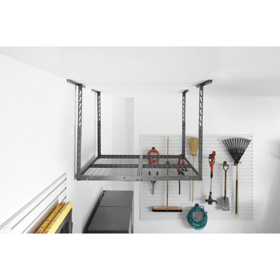 Gladiator® Overhead GearLoft™ Storage Rack 4' (121.9 cm) x 4' (121.9 cm) GALS44M2KG