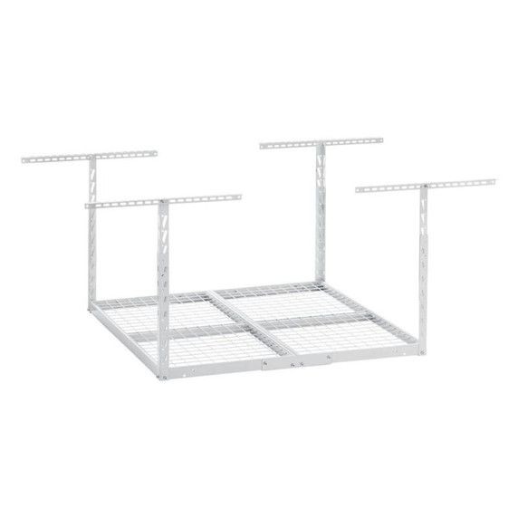 Gladiator® Overhead GearLoft™ Storage Rack 4' (121.9 cm) x 4' (121.9 cm) GALS44M2KW