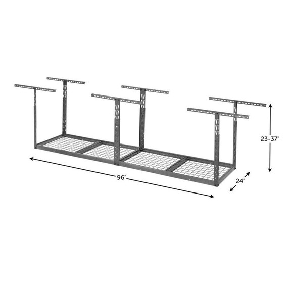 Gladiator® Overhead GearLoft™ Storage Rack 2' (61 cm) x 8' (243.8 cm) GALS28M2KG