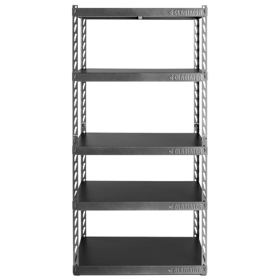 Gladiator® 36 Wide EZ Connect Rack with Five 18 Deep Shelves YGRK365TGG