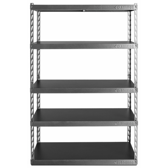 Gladiator® 48 Wide EZ Connect Rack with Five 18 Deep Shelves YGRK485TGG