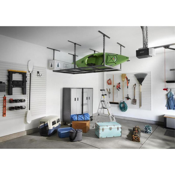 Gladiator® Overhead GearLoft™ Storage Rack 4' (121.9 cm) x 8' (243.8 cm) GALS48M4JG