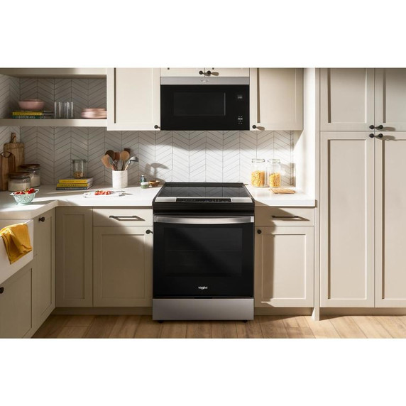 Whirlpool® 30-inch Induction Range with No Preheat Air Fry WSIS5030RZ