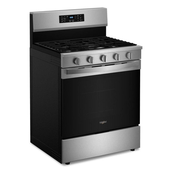 Whirlpool® 30-inch Gas Range with Air Cooking Technology, No Preheat Air Fry and Air Baking and Self Clean WFGS5030RZ