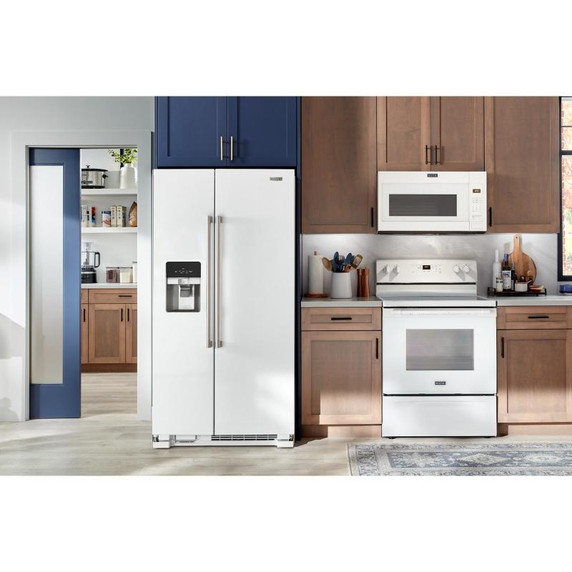 Maytag® 36-Inch Wide Side-by-Side Refrigerator - 25 Cu. Ft. MRSF4036PW