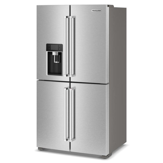 Kitchenaid® 36" Counter-Depth 19.4 Cu Ft 4-Door Refrigerator with Flexible Temperature Zone KRQC736RPS