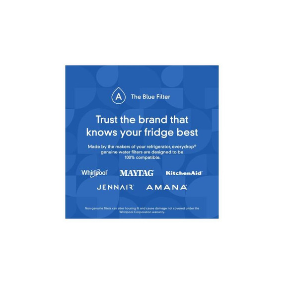 everydrop® Refrigerator Water Filter A - EDRARXD1B (Pack of 1) EDRARXD1B