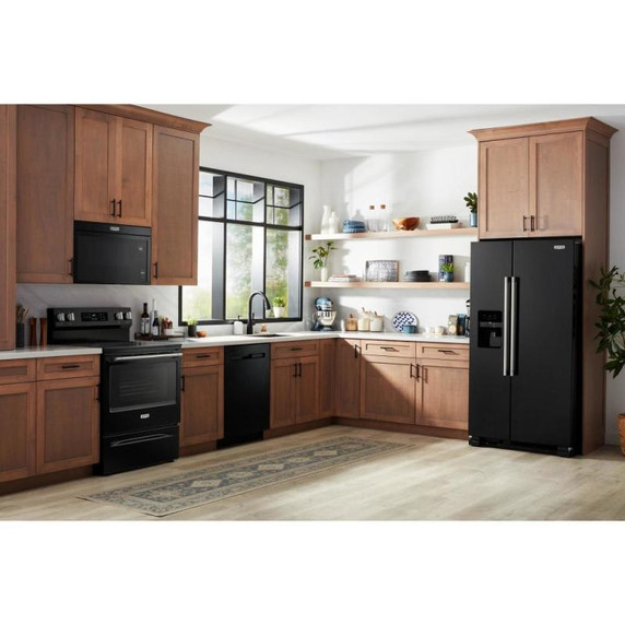 Maytag® 30-Inch Convection Electric Range With No Preheat Air Fry and Air Baking - 5.3 Cu. Ft. YMFES6030RB