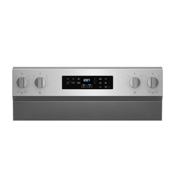 Maytag® 30-Inch Convection Electric Range With No Preheat Air Fry and Air Baking - 5.3 Cu. Ft. YMFES6030RZ