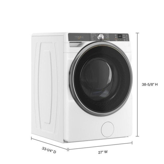 Whirlpool® 5.8 cu. ft. I.E.C. Smart Front Load ENERGY STAR® Certified Washer with FreshFlow™ Vent System and Intelligent Wash WFW6720RW