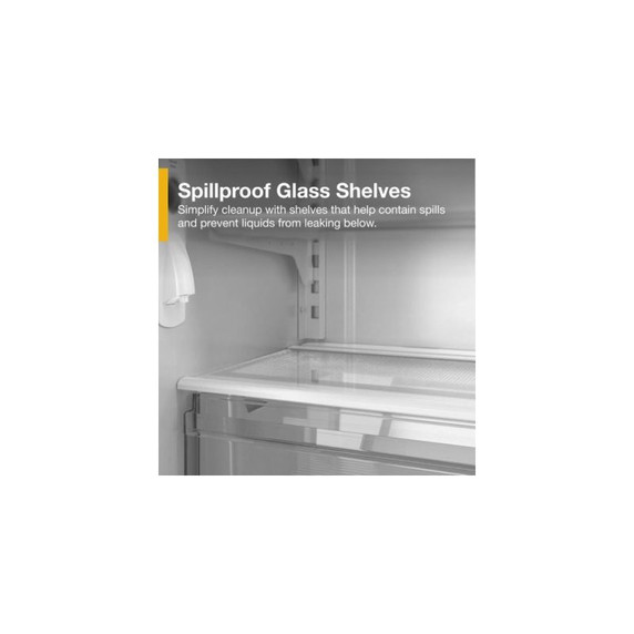 Whirlpool® 36-Inch Wide Counter-Depth French Door Bottom Mount Refrigerator - 20 cu. ft. WRFC2036RZ