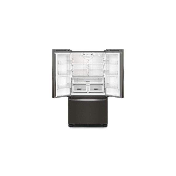 Whirlpool® 36-Inch Wide Counter-Depth French Door Bottom Mount Refrigerator - 20 cu. ft. WRFC2036RV