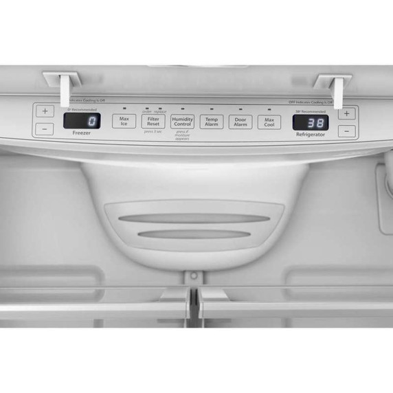 Whirlpool® 36-Inch Wide Counter-Depth French Door Bottom Mount Refrigerator - 20 cu. ft. WRFC2036RW