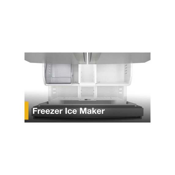 Whirlpool® 36-Inch French Door Refrigerator with Ice Maker - 31 cu. ft. WRFF3136SZ