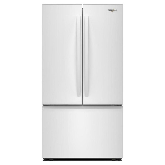 Whirlpool® 36-Inch French Door Refrigerator with Interior Water Dispenser - 31 cu. ft. WRFF3336SW