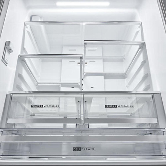 Whirlpool® 36-Inch French Door Refrigerator with In-Door Water and Ice Maker - 30 cu. ft. WRFF3536SZ