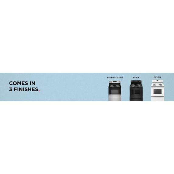 30-inch Amana® Electric Range with Bake Assist Temps ACR4303MFW 30-inch Amana® Electric Range with Bake Assist Temps ACR4303MFW