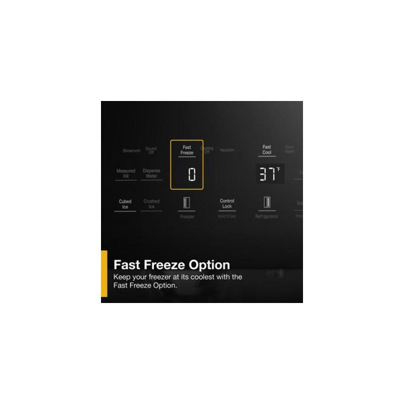 Whirlpool® 36-inch Full Depth Side-by-Side Refrigerator with TruCool™ System WRSF5536RZ