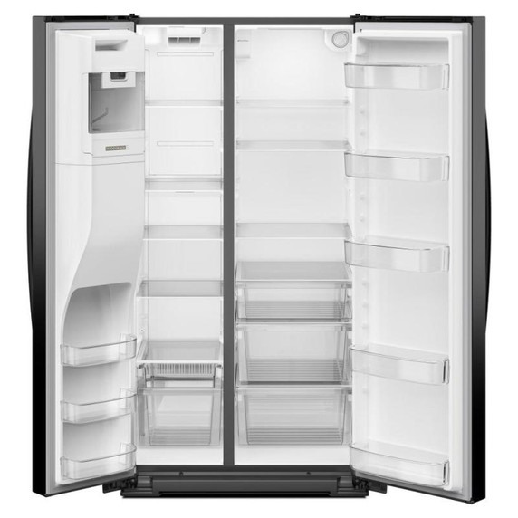 Whirlpool® 36-inch Full Depth Side-by-Side Refrigerator with TruCool™ System WRSF5536RB