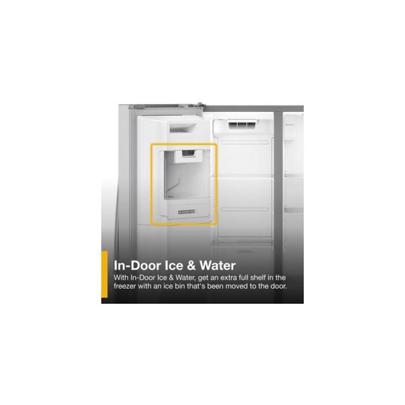 Whirlpool® 36-inch Counter Depth Side-by-Side Refrigerator with TruCool™ System WRSC5536RZ