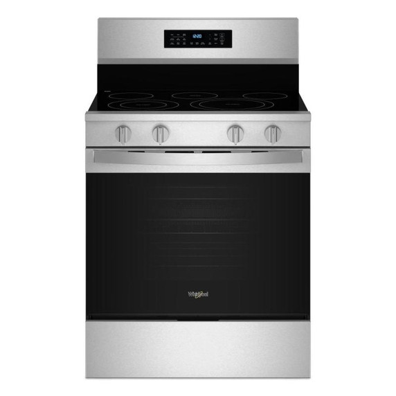 Whirlpool® 30-Inch Electric Range with Air Cooking Technology and No Preheat Air Fry YWFES7030SZ