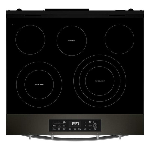 Whirlpool® 30-inch Electric Range with Air Cooking Technology YWSES5030SV