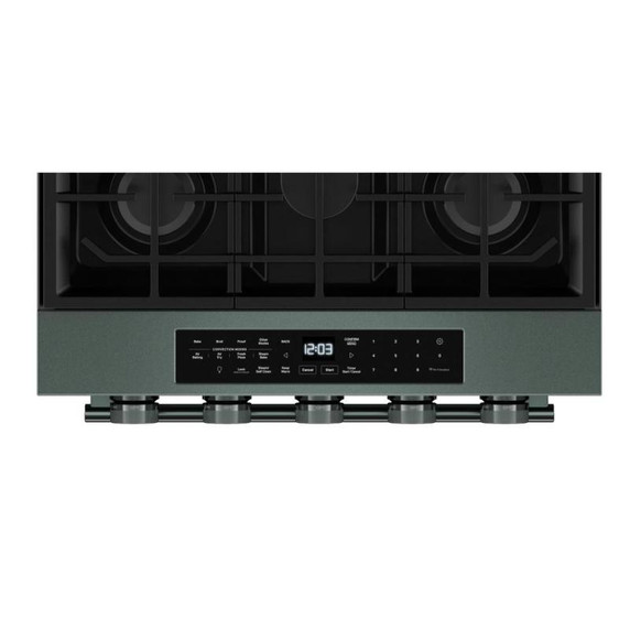 Kitchenaid® 5.0 Cu. Ft. Smart Slide-in Gas Range with Convection Cooking Modes and 2-in-1 Burner KSGS530SJP
