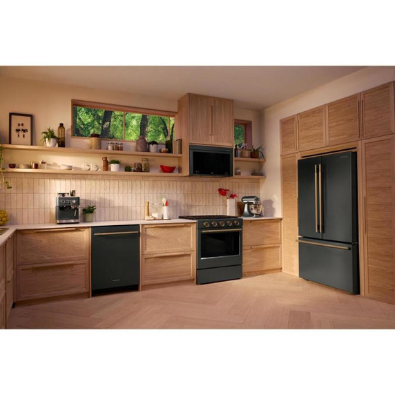 Kitchenaid® 5.0 Cu. Ft. Smart Slide-in Gas Range with Convection Cooking Modes and 2-in-1 Burner KSGS530SJP