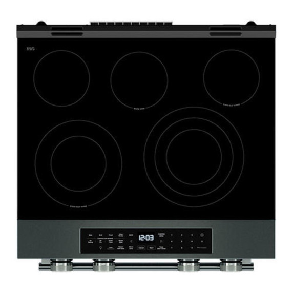 Kitchenaid® 5.3 Cu. Ft. Slide-in Electric Range with Two Even-Heat™ Hyper Elements and Convection Cooking Modes YKSES530SJP