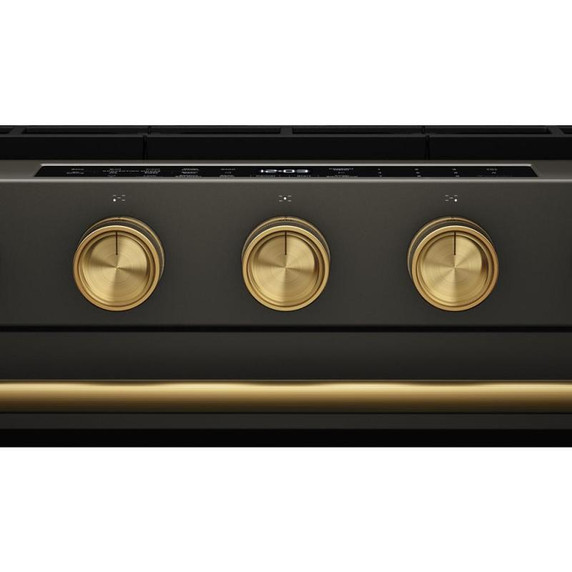 Kitchenaid® 5.0 Cu. Ft. Smart Slide-in Gas Range with Convection Cooking Modes and 2-in-1 Burner KSGS530SBE