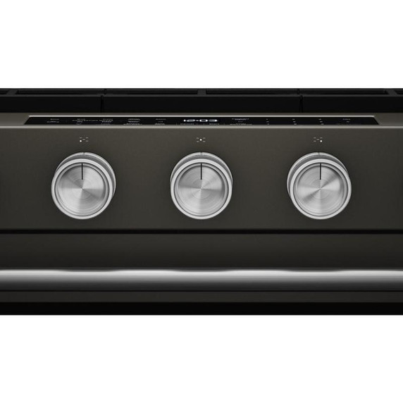 Kitchenaid® 5.0 Cu. Ft. Smart Slide-in Gas Range with Convection Cooking Modes and 2-in-1 Burner KSGS530SBE