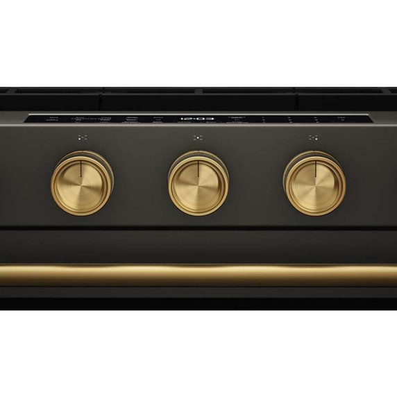 Kitchenaid® 5.0 Cu. Ft. Smart Slide-in Gas Range with Convection Cooking Modes and 2-in-1 Burner KSGS530SBE