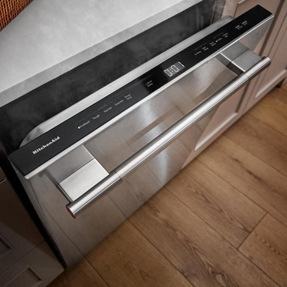 Kitchenaid® Third Level Utensil Rack Dishwasher with 30+ Total Wash Jets in PrintShield™ Finish, 47 dBA KDTS224SPS