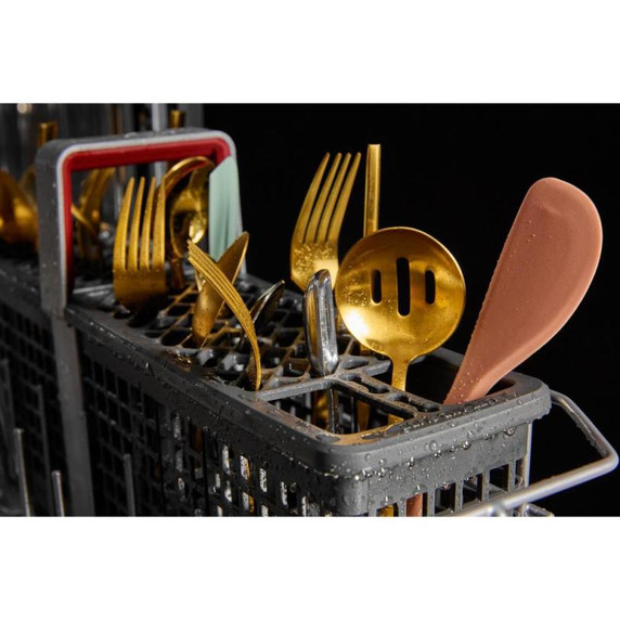 Kitchenaid® 360° Max Jets™ Third Rack Dishwasher with Advanced ProDry™ System and Ultra-bright LED Lighting, 44 dBA KDPS724SBE