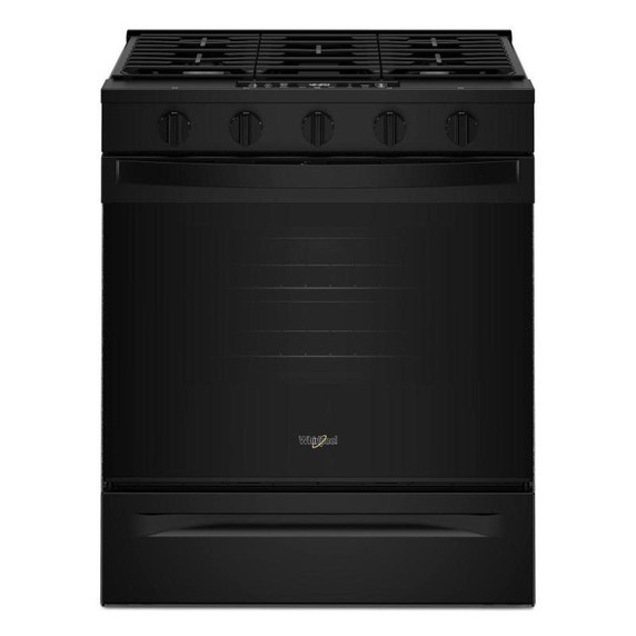 Whirlpool® 30-inch Gas Range with Air Cooking Technology WSGS5030SB