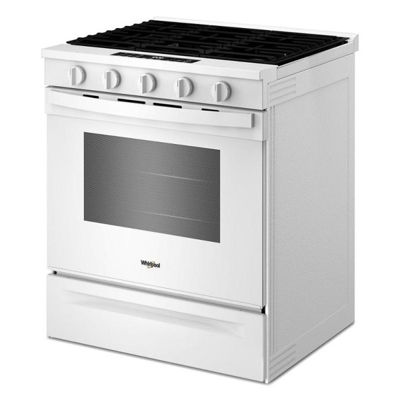 Whirlpool® 30-inch Gas Range with Air Cooking Technology WSGS5030SW