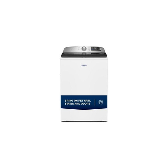 Maytag® 6.0 Cu. Ft. Pet Pro Top Load Agitator Washer with Extra Power and Sanitize Cycle with Oxi MTW7205RW