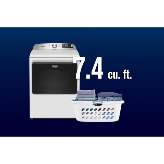 Maytag® 7.4 Cu. Ft. Top Load Electric Dryer with Extra Power and Advanced Moisture Sensing YMED6205RW
