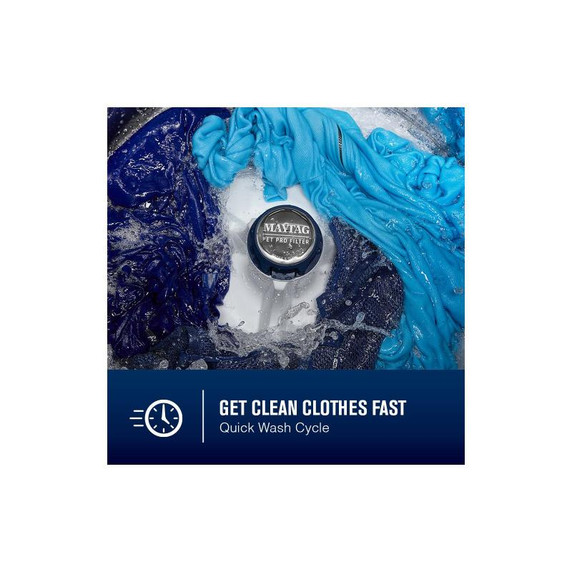 Maytag® 5.5 Cu Ft. Top Load Impeller Washer with Extra Power and Pet Pro Option MTW5600RU Maytag® 5.5 Cu Ft. Top Load Impeller Washer with Extra Power and Pet Pro Option MTW5600RU