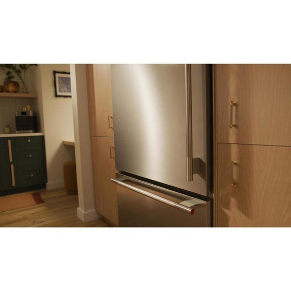 Kitchenaid® 20.8 Cu. Ft. 36" Built-In Bottom Mount Refrigerator with Platinum Interior KBBL336SPS