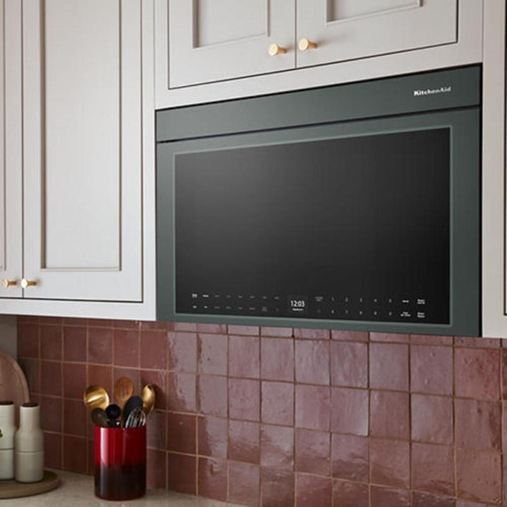 Kitchenaid® Multifunction Over-the-Range Microwave Oven with Flush Built-In Design YKMMF530PJP
