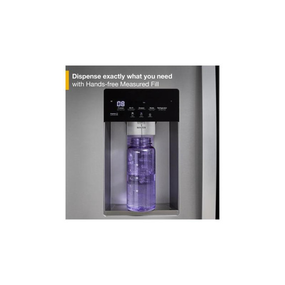 Whirlpool® 36-inch Wide True Counter Depth 3-Door French Door Refrigerator - 23.4 cu. ft. WRFC5036RV