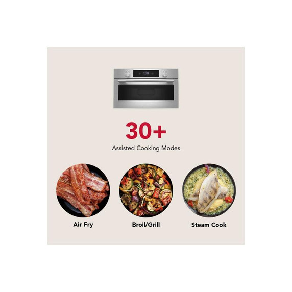 Kitchenaid® 30-inch Smart Electric Combo Wall Oven with Assisted Cooking Modes - PrintShield™ Finish KOEC730SPS