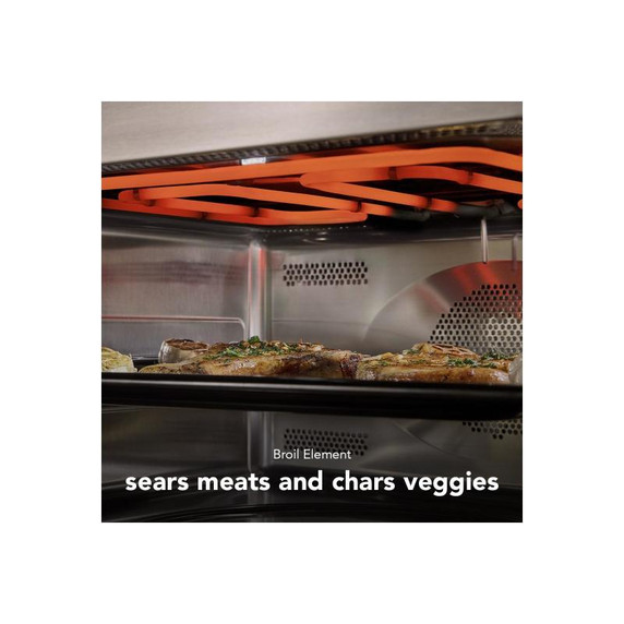 Kitchenaid® 30-inch Smart Electric Combo Wall Oven with Assisted Cooking Modes - PrintShield™ Finish KOEC730SPS