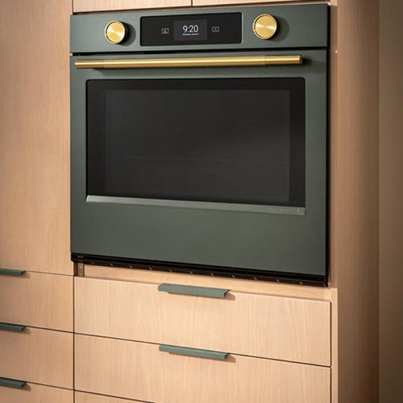 Kitchenaid® 30-inch Smart Electric Single Wall Oven with Assisted Cooking Modes - Juniper KOES730SJP