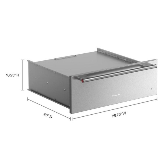 Kitchenaid® 30" Slow Cook Warming Drawer KWES730SPS