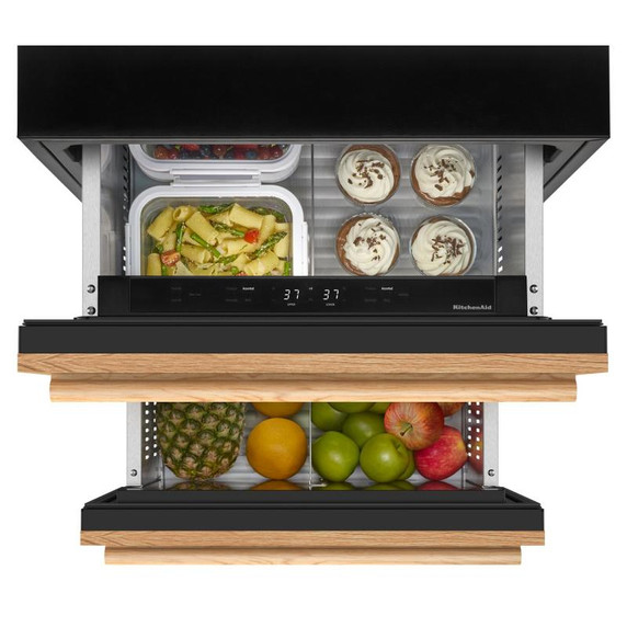Kitchenaid® 24" Panel-Ready Undercounter Double-Drawer Refrigerator/Freezer KUCT524SPA Kitchenaid® 24" Panel-Ready Undercounter Double-Drawer Refrigerator/Freezer KUCT524SPA