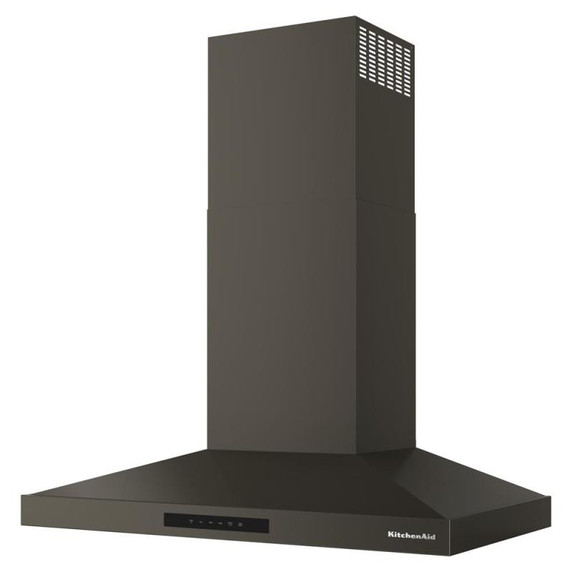 KitchenAid® 36-inch Wall-Mount, 4-Speed Canopy Hood KVWC736SBE KitchenAid® 36-inch Wall-Mount, 4-Speed Canopy Hood KVWC736SBE