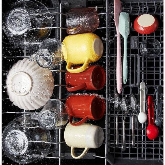 Kitchenaid® Third Level Jet Rack Dishwasher in PrintShield™ Finish, 41 dBA KDFE304RPS Kitchenaid® Third Level Jet Rack Dishwasher in PrintShield™ Finish, 41 dBA KDFE304RPS