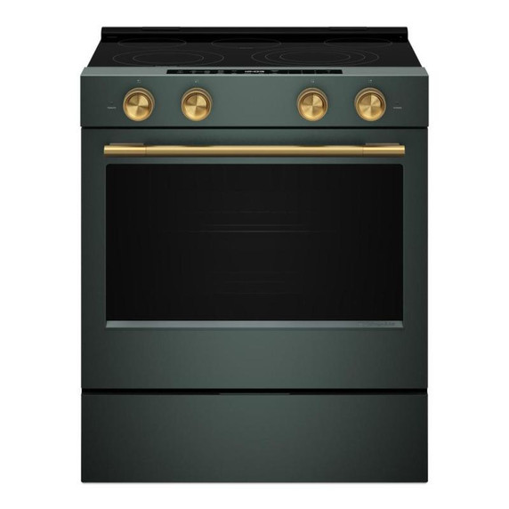 Brass Handle and Knob Hardware Accessory Kit for KitchenAid® Slide-In Convection Electric Range W11773972